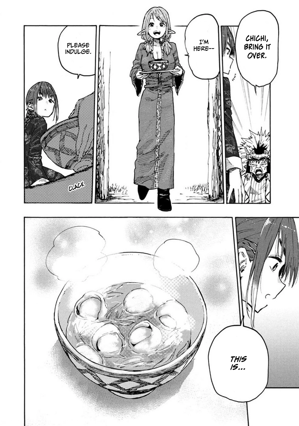 Mazumeshi Elf to Yuuboku gurashi Chapter 73 page 16 - 