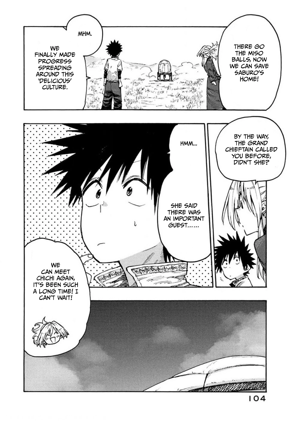 Mazumeshi Elf to Yuuboku gurashi Chapter 73 page 8 - 