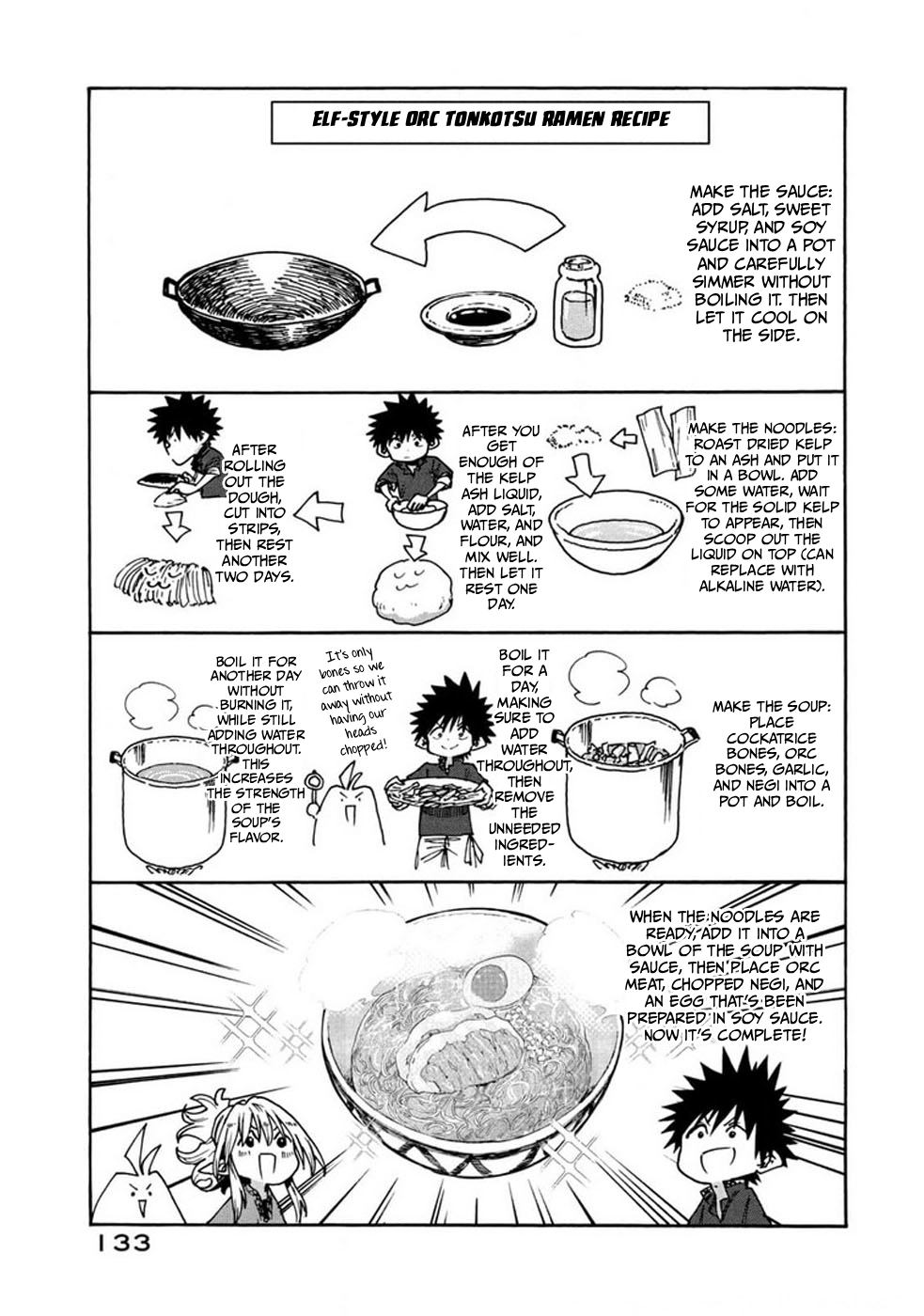 Mazumeshi Elf to Yuuboku gurashi Chapter 74 page 11 - 