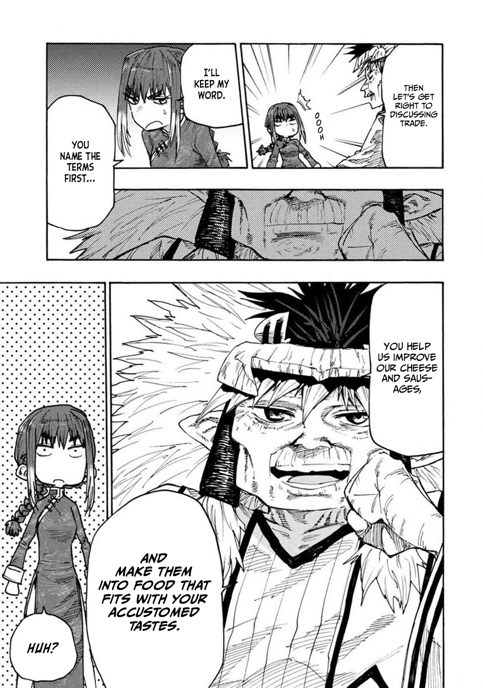 Mazumeshi Elf to Yuuboku gurashi Chapter 74 page 25 - 