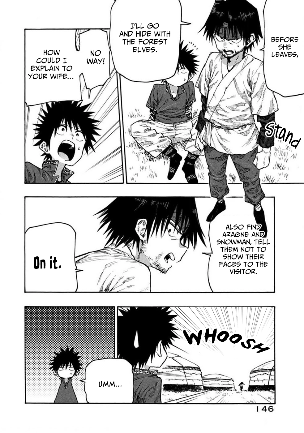 Mazumeshi Elf to Yuuboku gurashi Chapter 75 page 7 - 