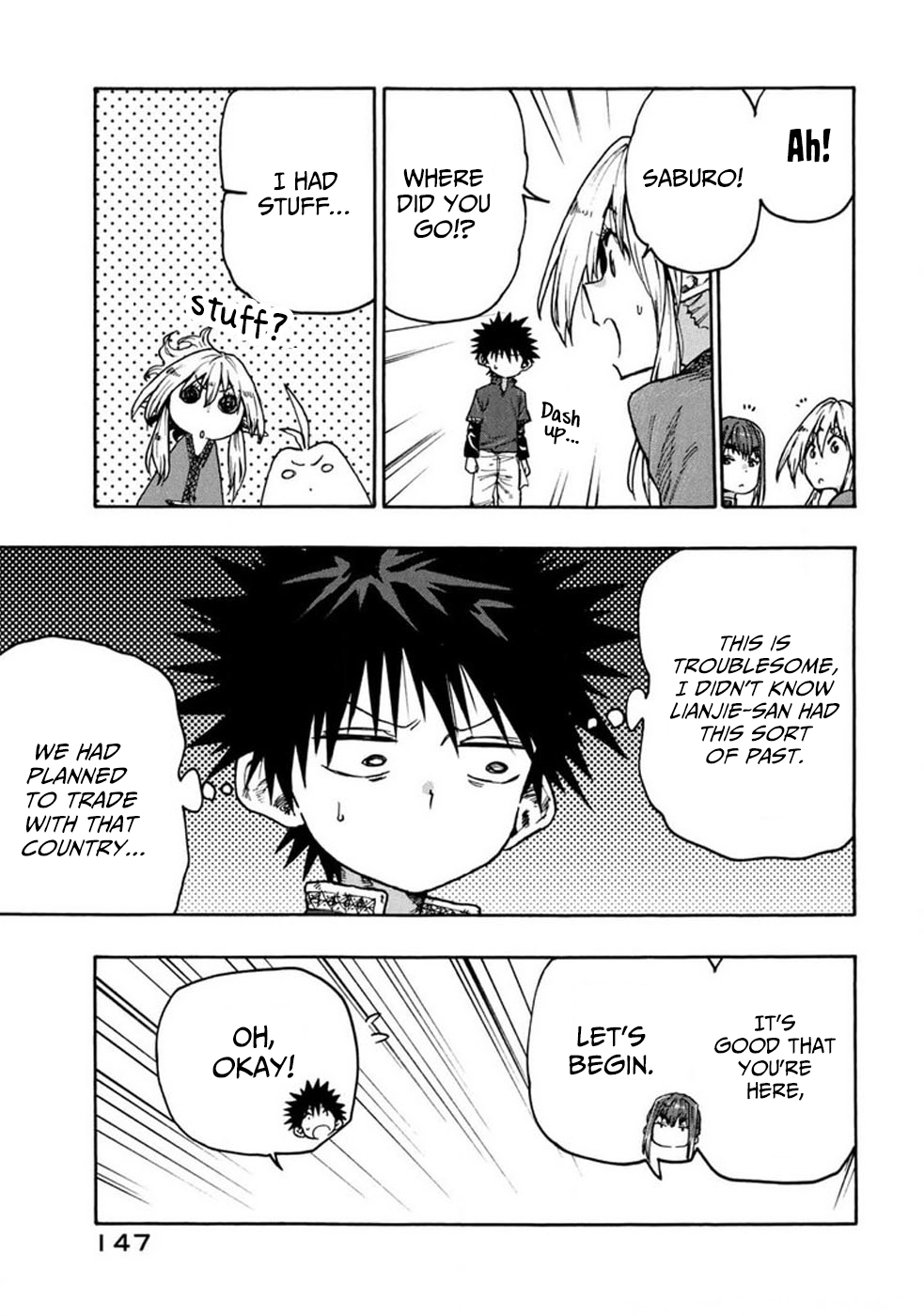 Mazumeshi Elf to Yuuboku gurashi Chapter 75 page 8 - 