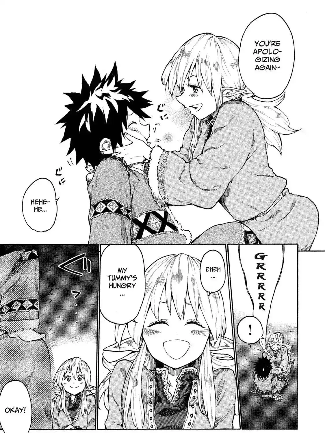 Mazumeshi Elf to Yuuboku gurashi Chapter 9 page 13 - 