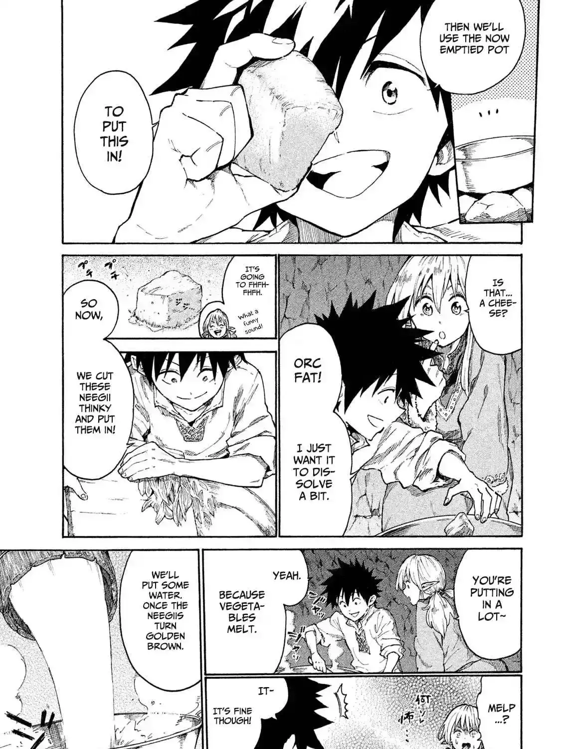 Mazumeshi Elf to Yuuboku gurashi Chapter 9 page 17 - 