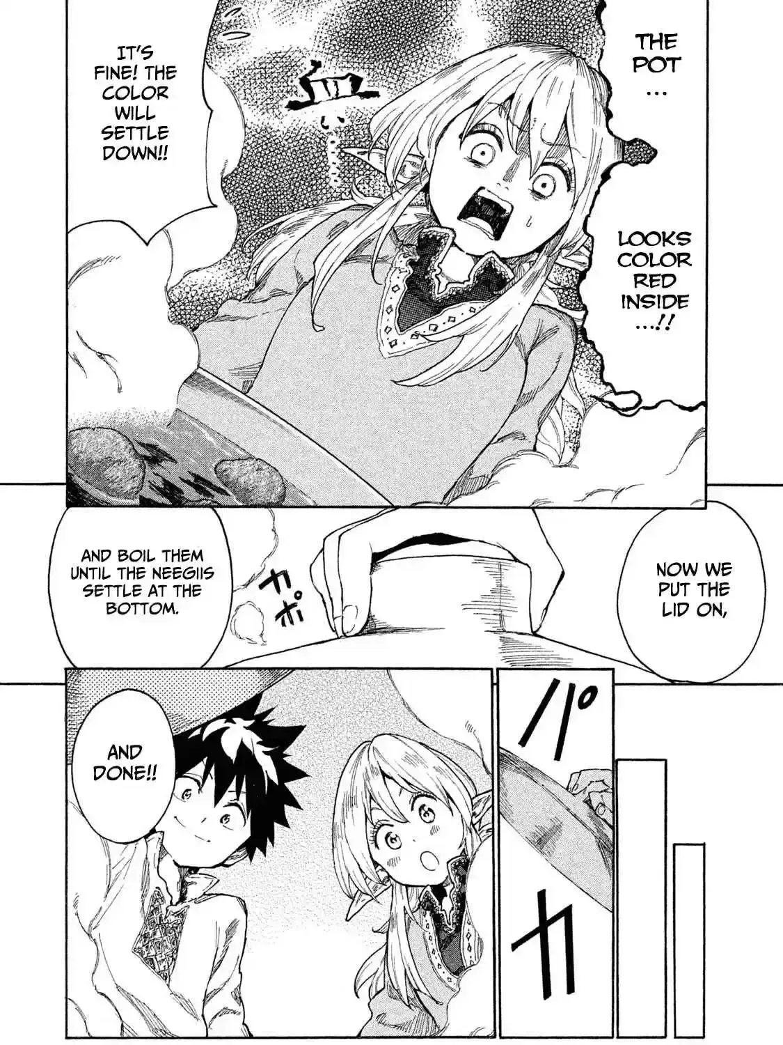 Mazumeshi Elf to Yuuboku gurashi Chapter 9 page 23 - 