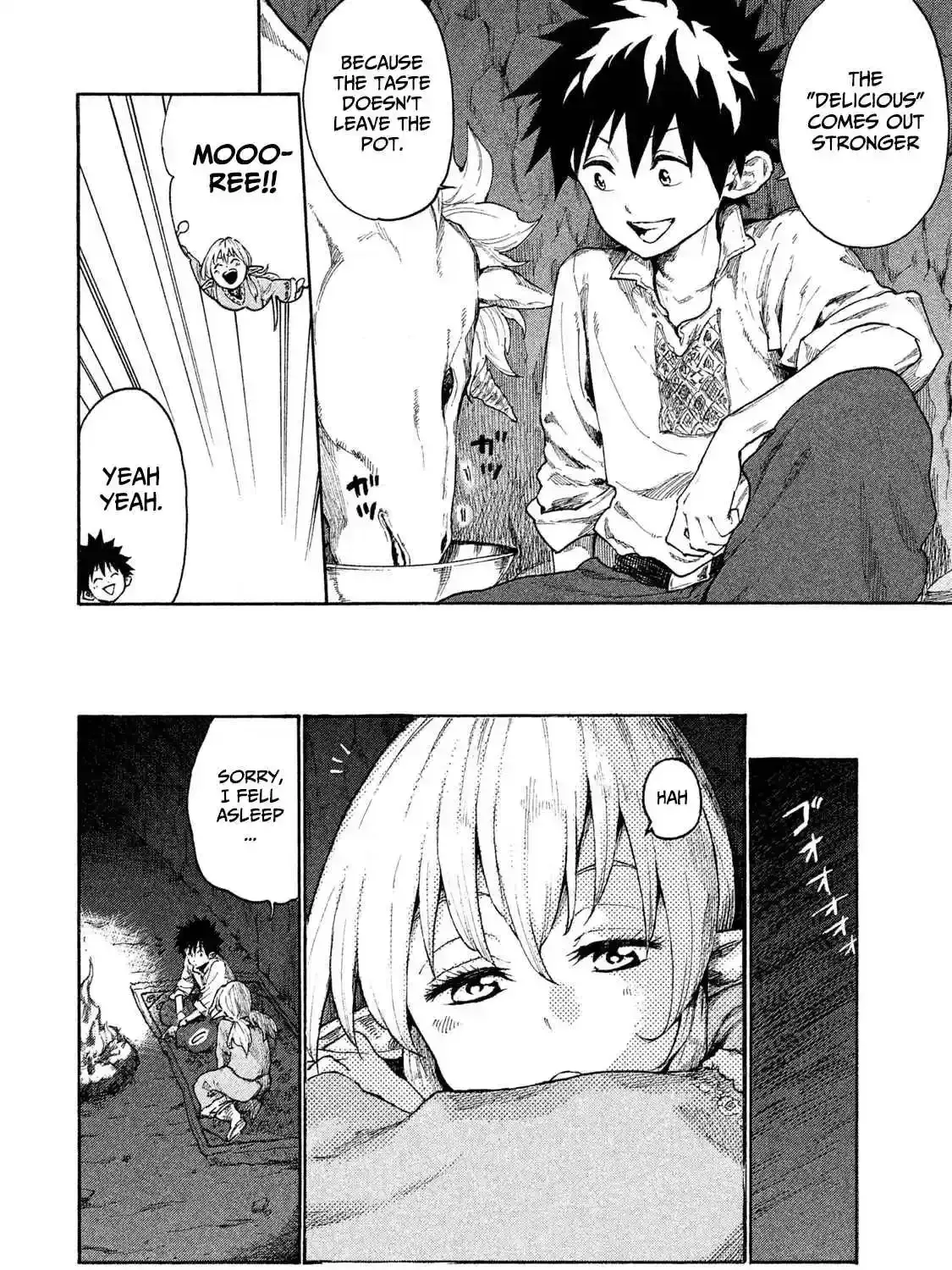 Mazumeshi Elf to Yuuboku gurashi Chapter 9 page 27 - 