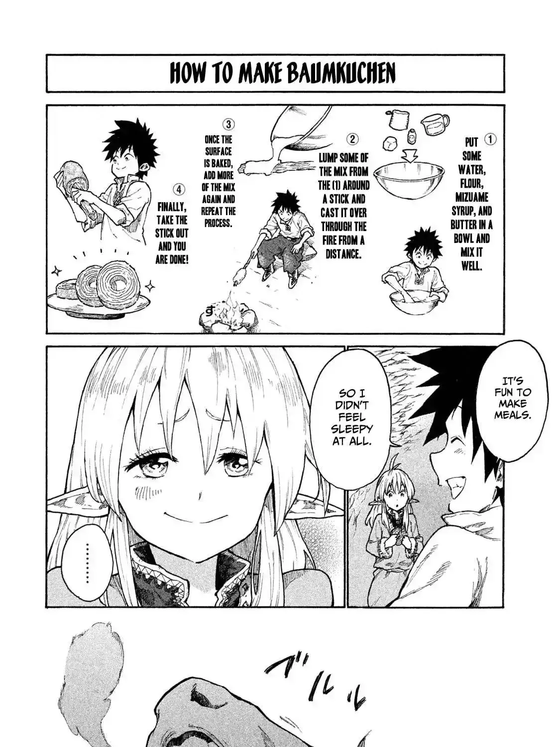 Mazumeshi Elf to Yuuboku gurashi Chapter 9 page 39 - 