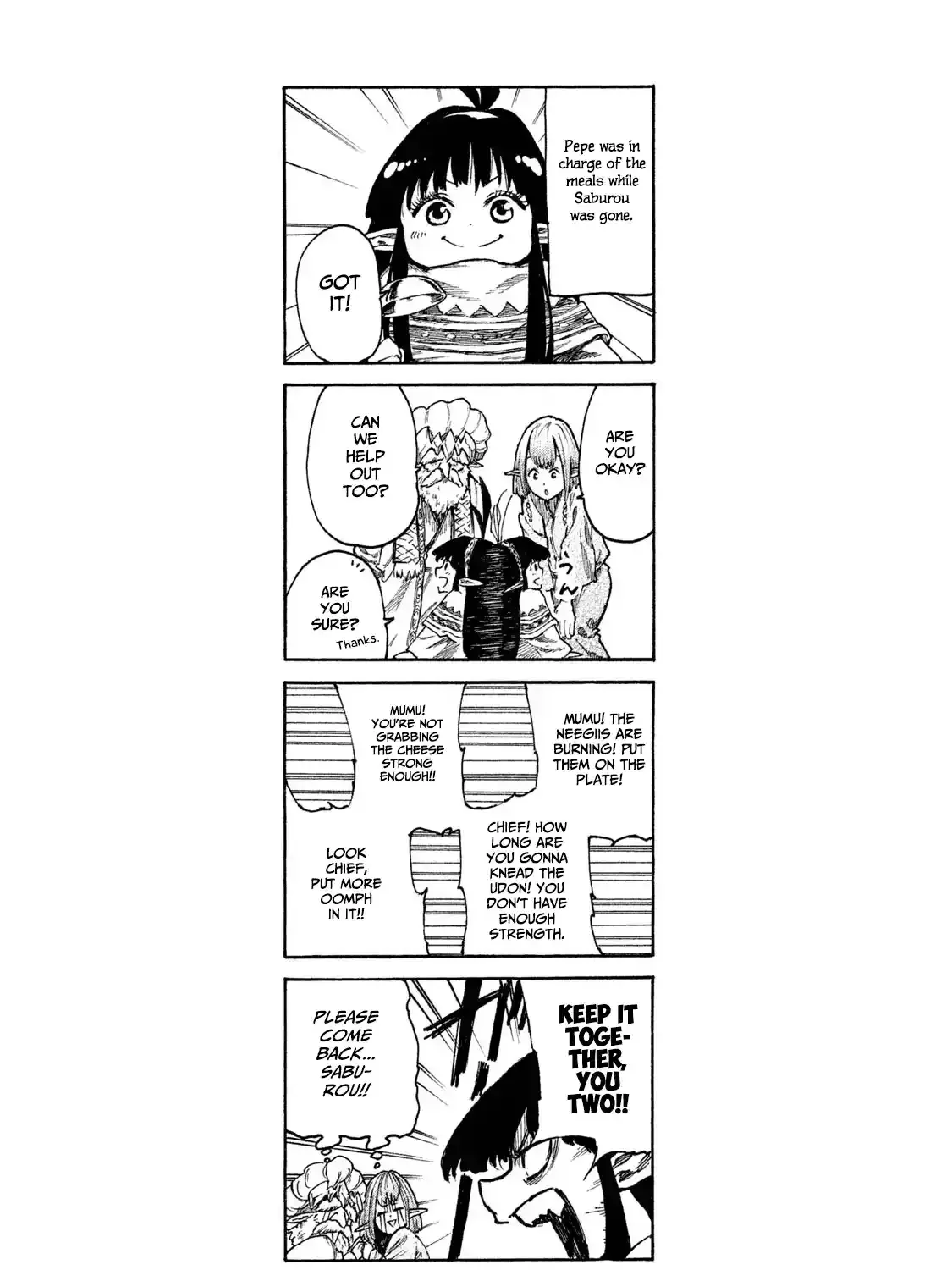 Mazumeshi Elf to Yuuboku gurashi Chapter 9 page 51 - 