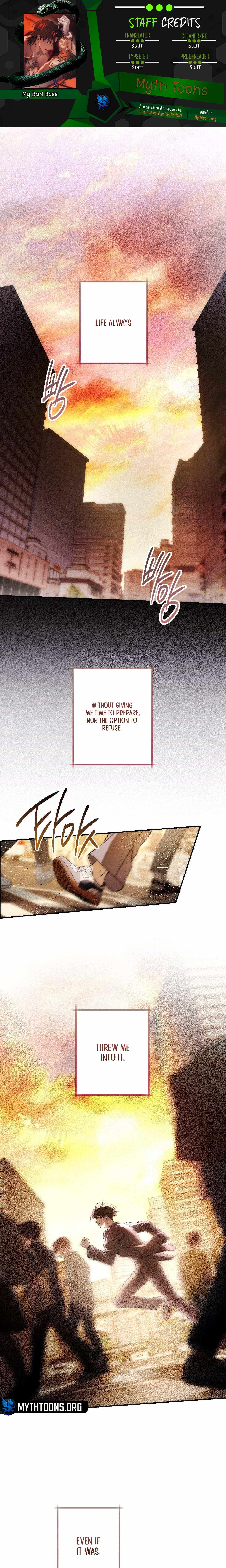 MBB (My Bad Boss) Chapter 1 page 2 - 