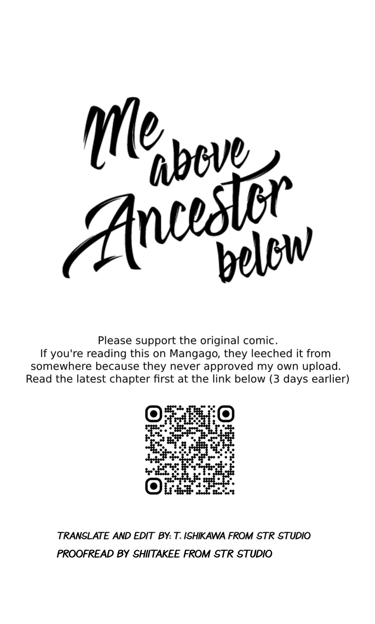 Me Above, Ancestor Below Chapter 1 page 1 - 