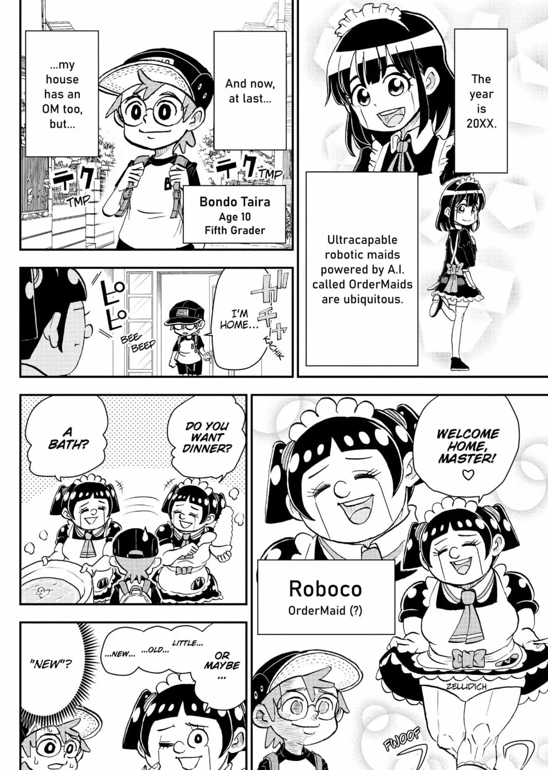 Me & Roboco Chapter 2 page 3 - 