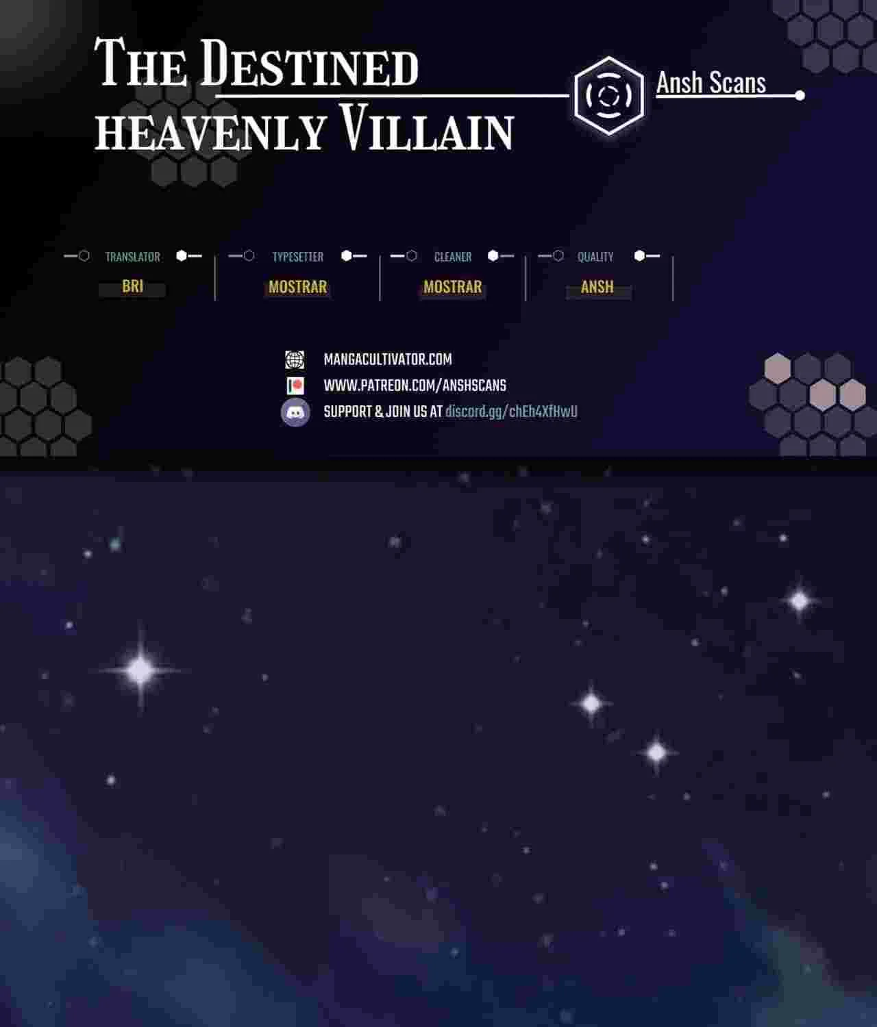 Me, The Heavenly Destined Villain Chapter 3 page 1 - 
