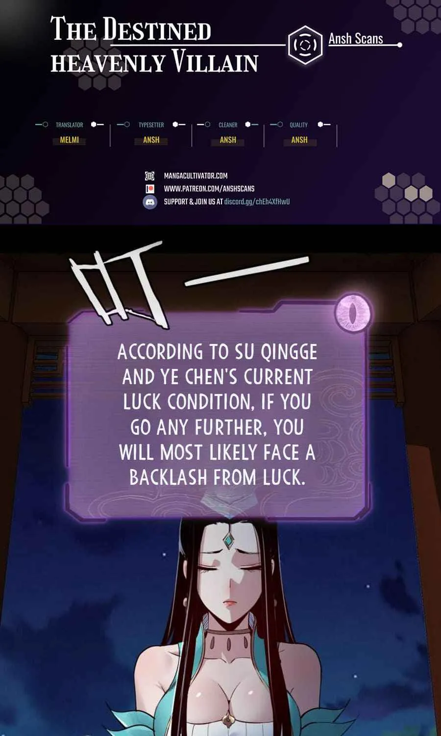 Me, The Heavenly Destined Villain Chapter 5 page 1 - 