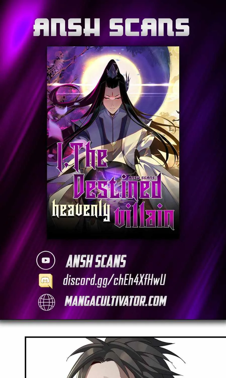 Me, The Heavenly Destined Villain Chapter 8 page 1 - 