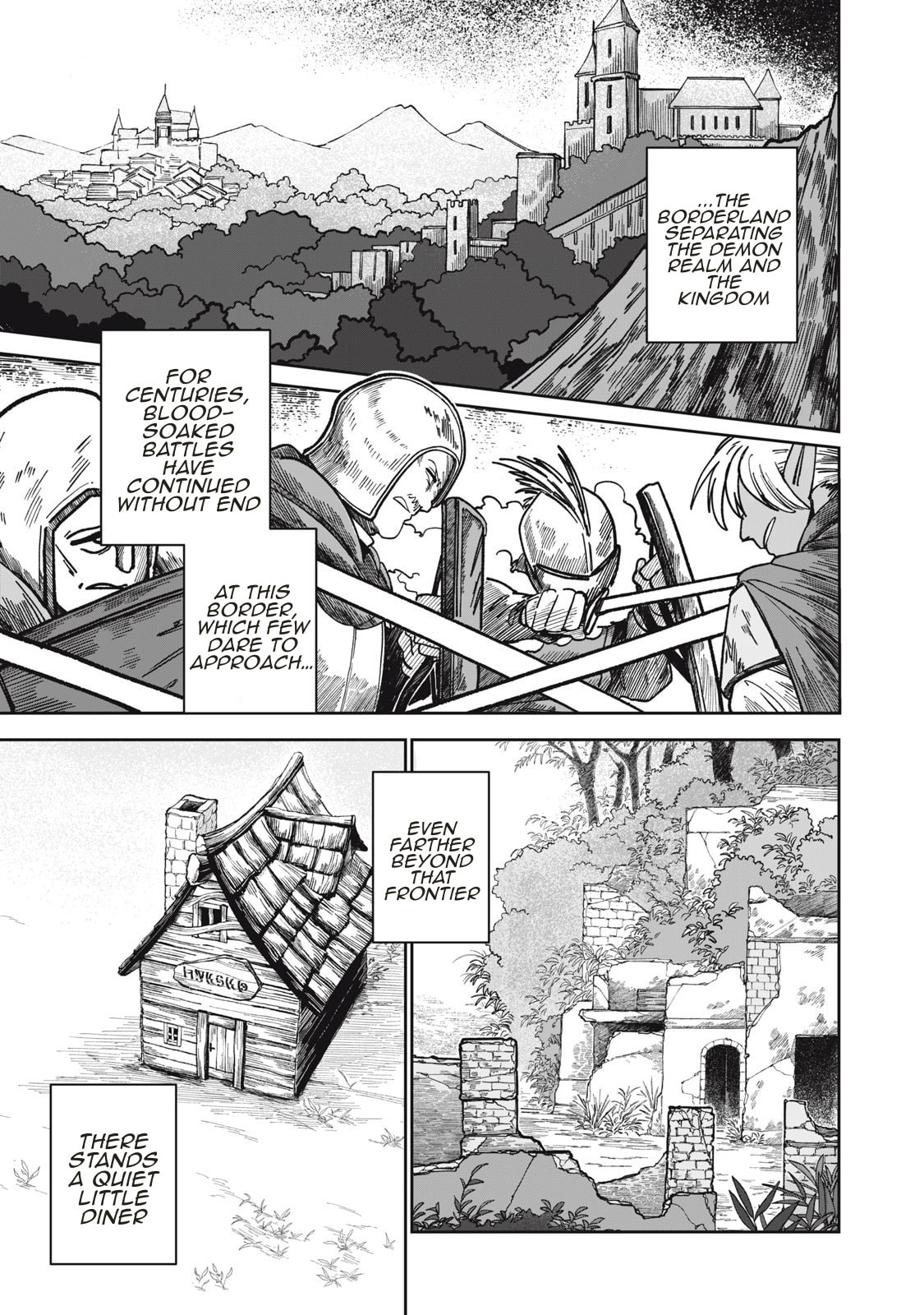 Meals on the Frontier of Another World Chapter 1 page 1 - 