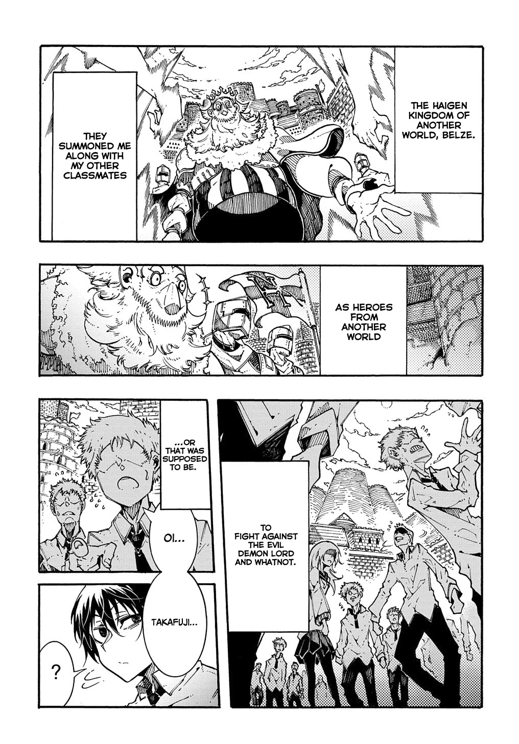 Meccha Shoukan Sareta Ken Chapter 1 page 9 - 