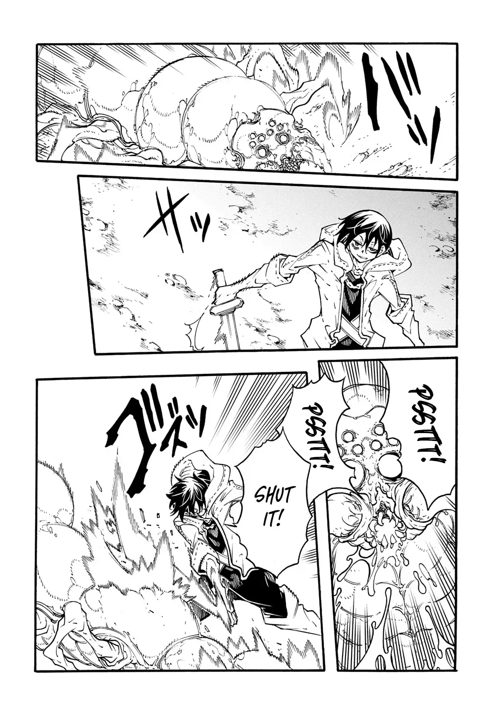 Meccha Shoukan Sareta Ken Chapter 42.1 page 5 - 