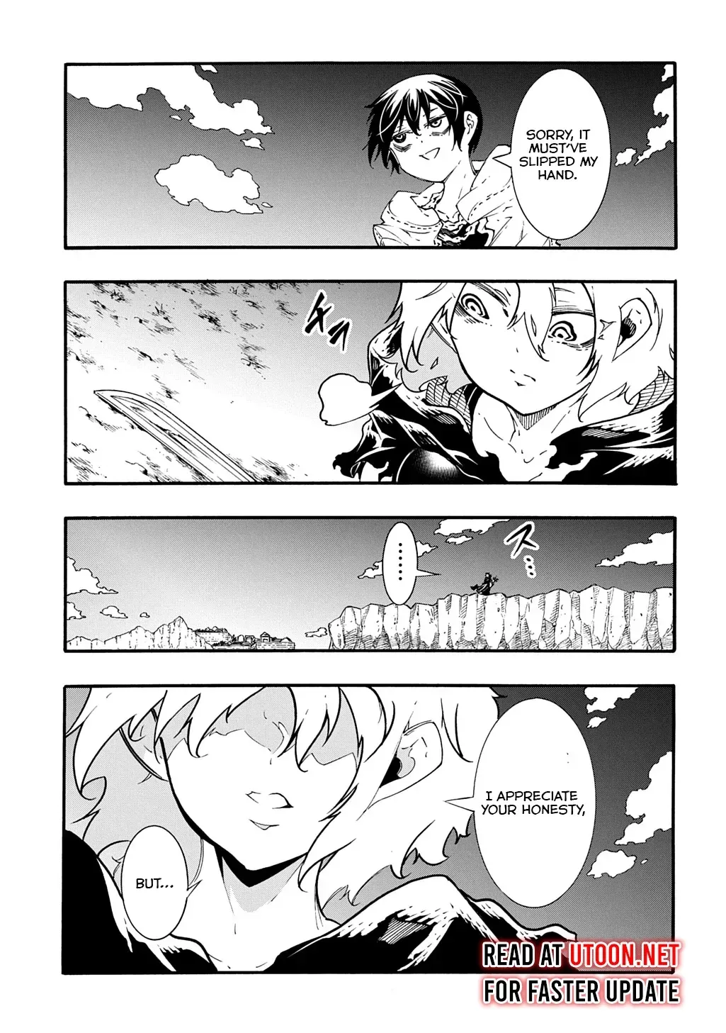 Meccha Shoukan Sareta Ken Chapter 42.1 page 10 - 