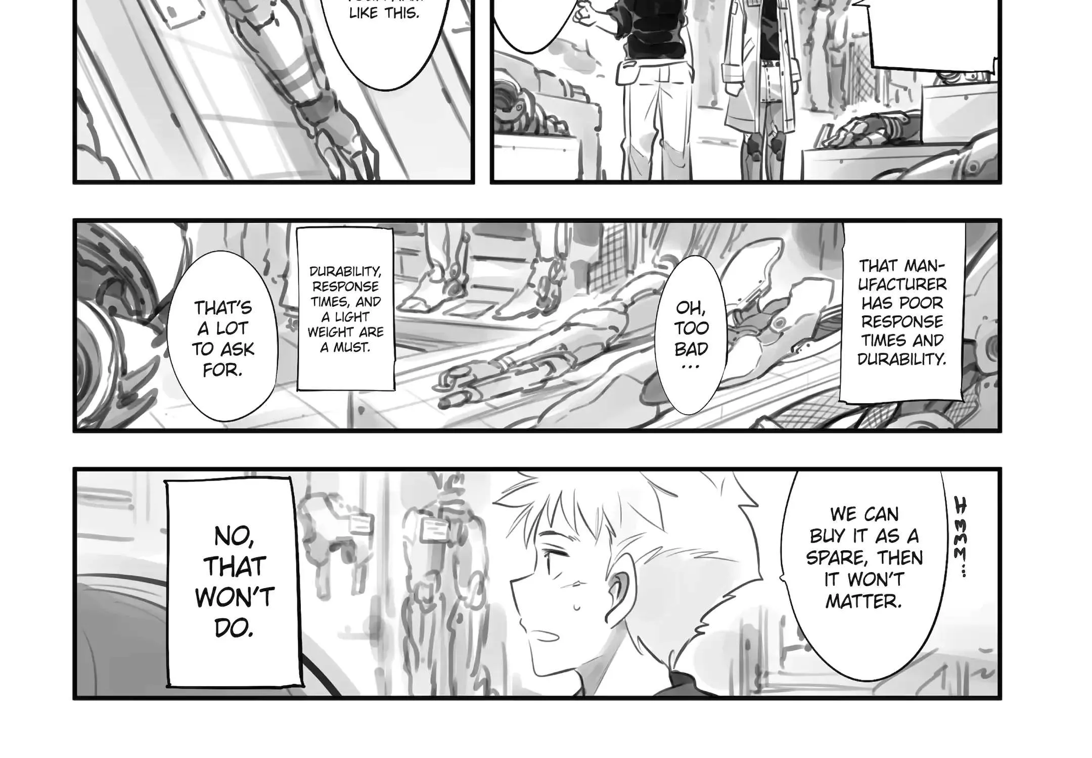 Mechanical Buddy Universe Chapter 1.4 page 36 - 