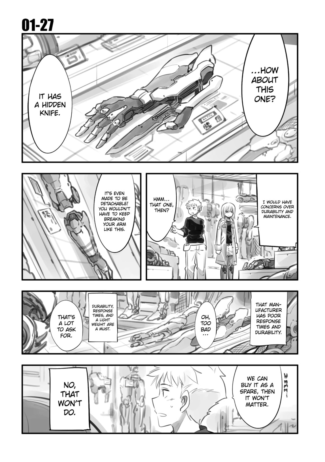 Mechanical Buddy Universe Chapter 1.7 page 5 - 
