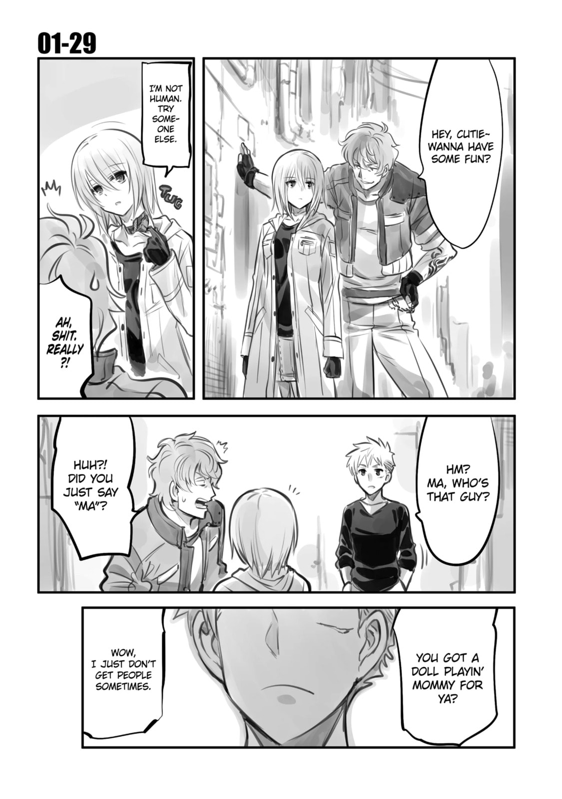 Mechanical Buddy Universe Chapter 1.8 page 1 - 