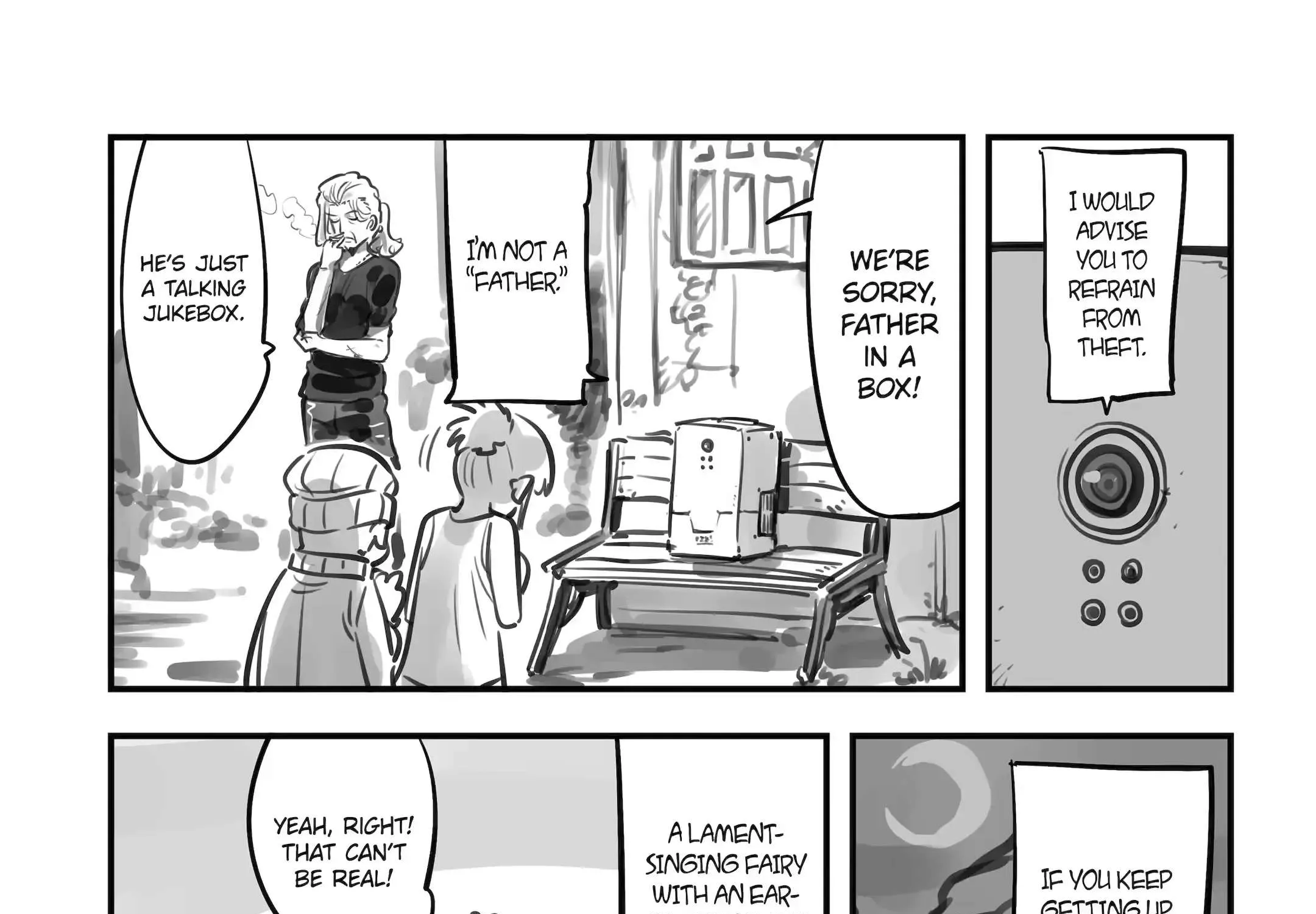 Mechanical Buddy Universe Chapter 3.1 page 8 - 