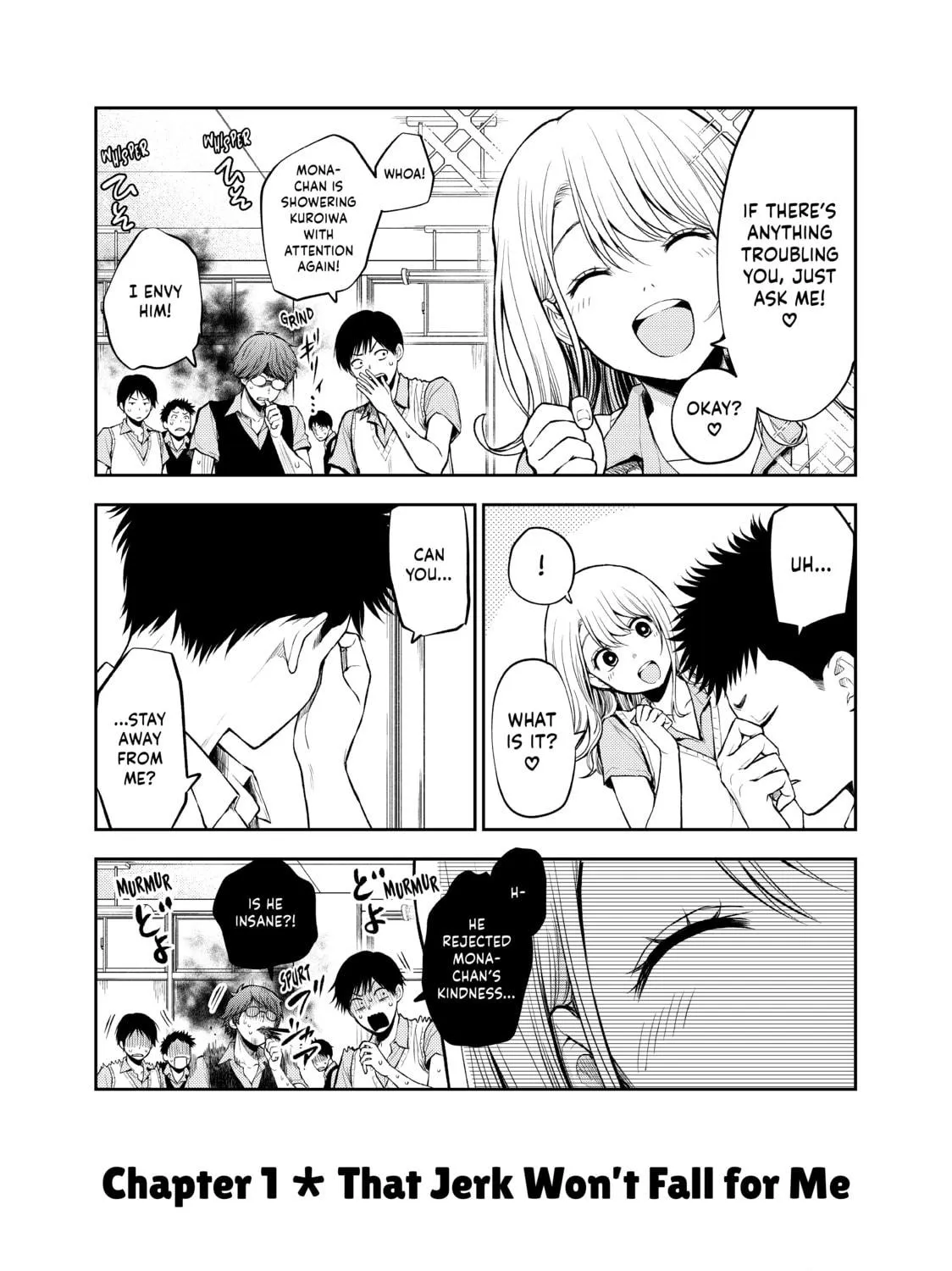 Medaka Kuroiwa is Impervious to My Charms Chapter 1 page 5 - 