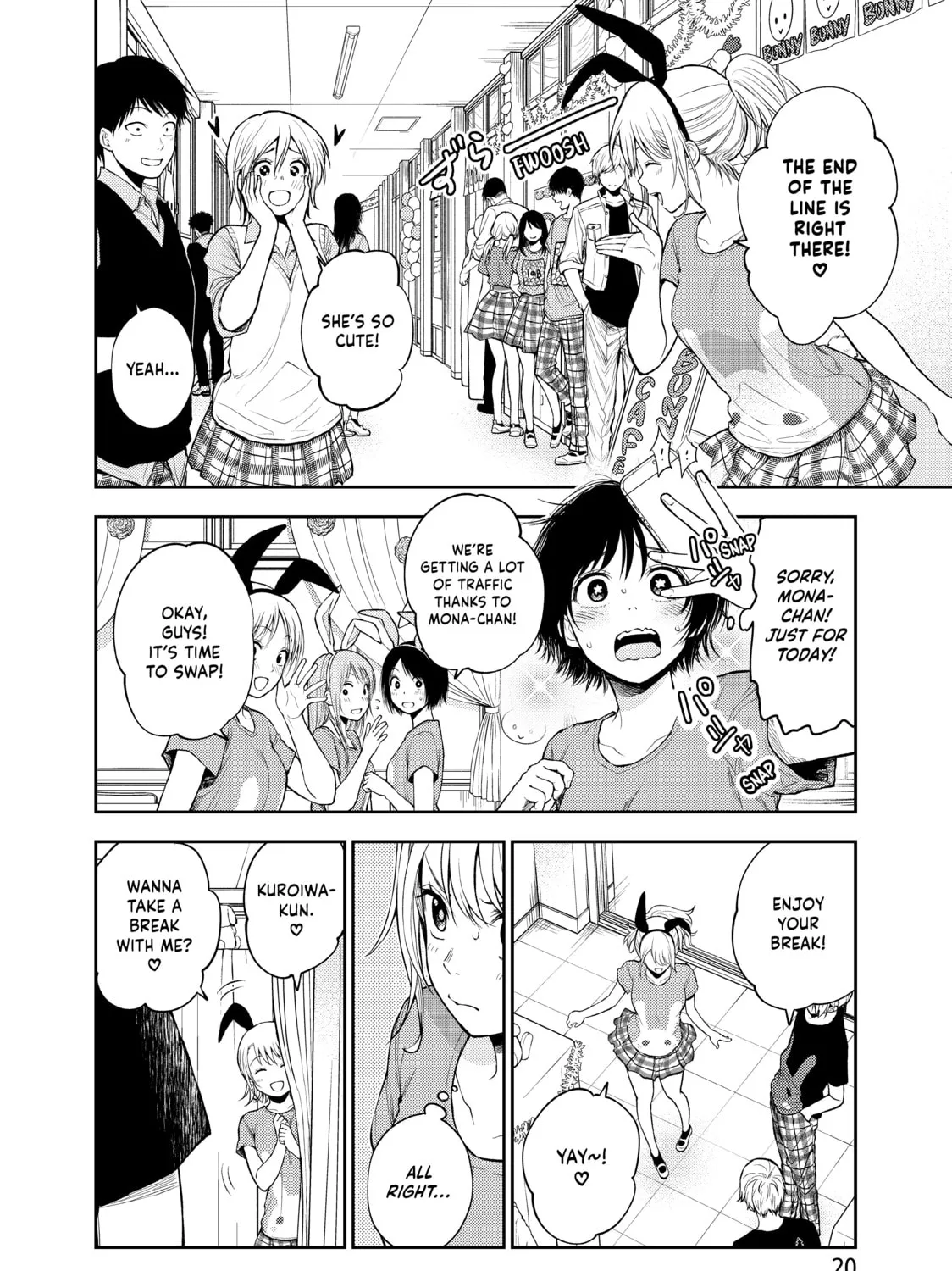 Medaka Kuroiwa is Impervious to My Charms Chapter 10 page 3 - 