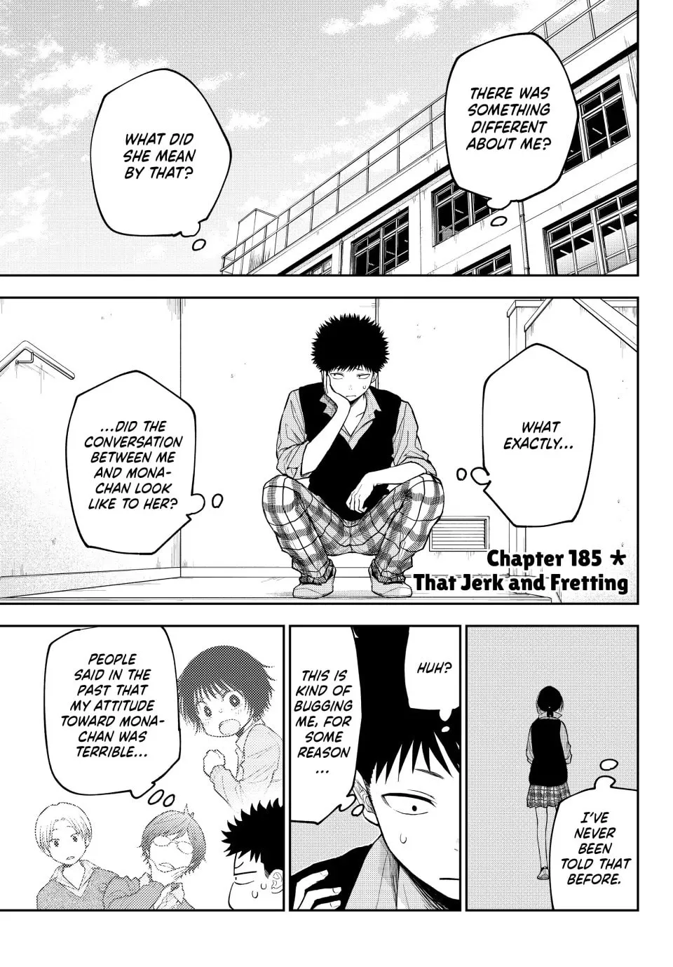 Medaka Kuroiwa is Impervious to My Charms Chapter 185 page 1 - 