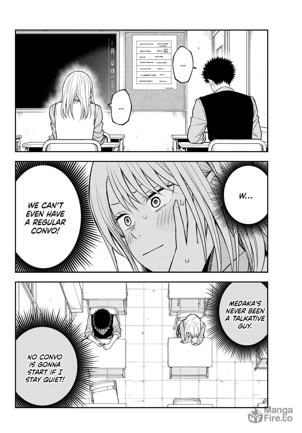 Medaka Kuroiwa is Impervious to My Charms Chapter 186 page 10 - 