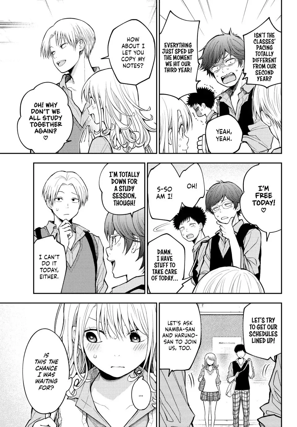 Medaka Kuroiwa is Impervious to My Charms Chapter 187 page 7 - 