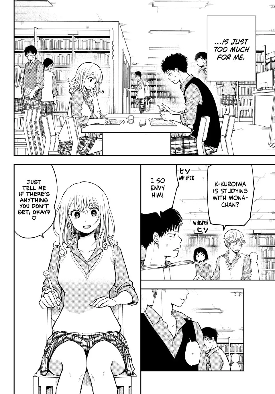 Medaka Kuroiwa is Impervious to My Charms Chapter 188 page 5 - 