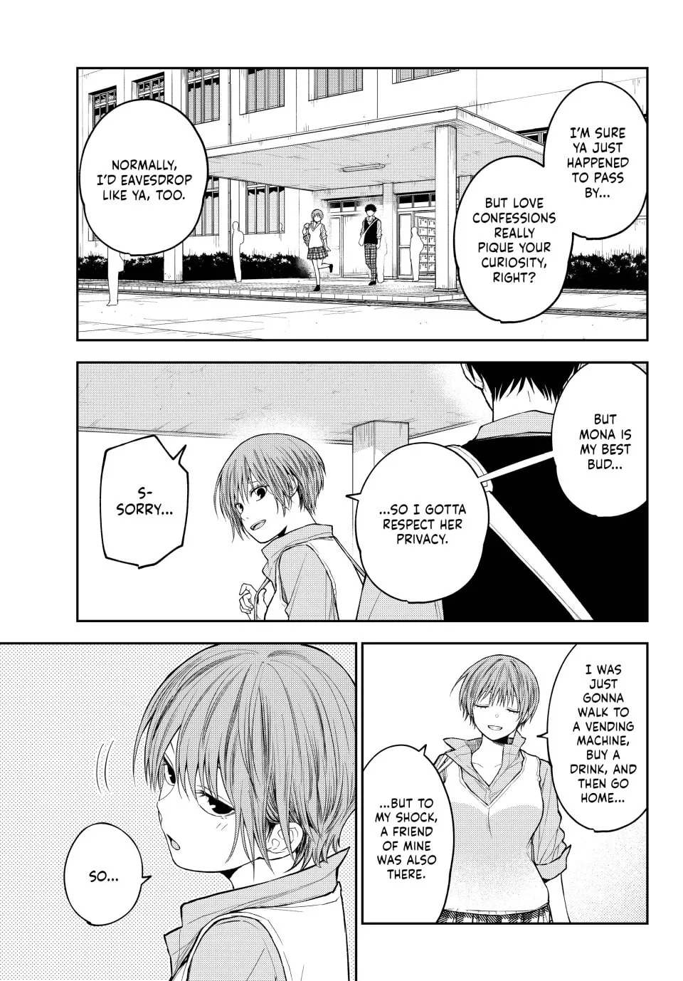 Medaka Kuroiwa is Impervious to My Charms Chapter 189 page 13 - 