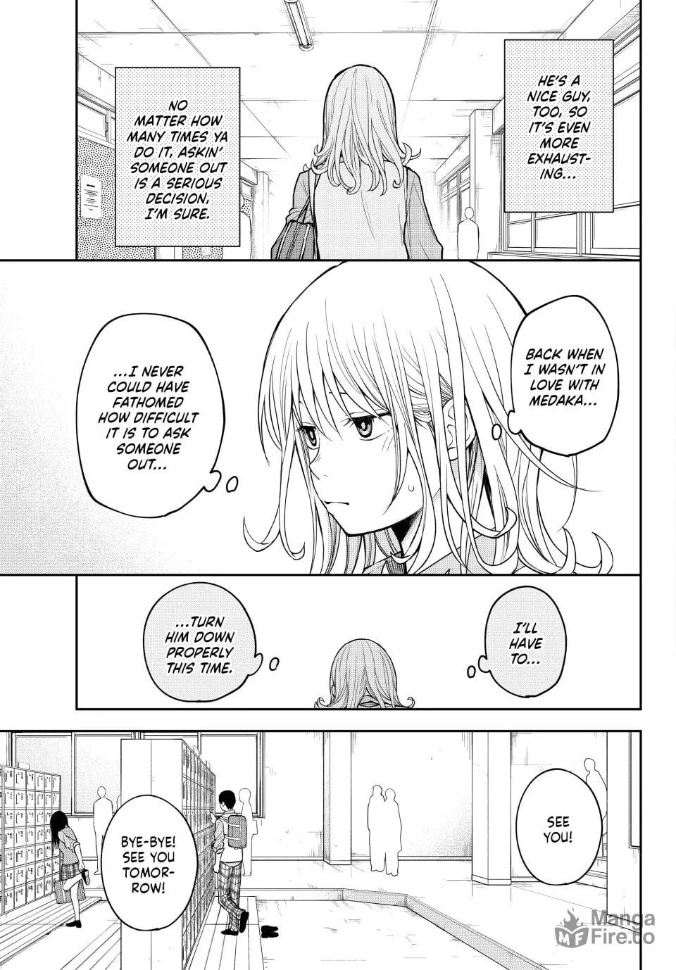 Medaka Kuroiwa is Impervious to My Charms Chapter 189 page 3 - 
