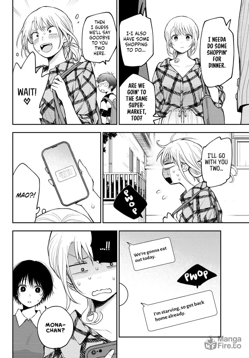 Medaka Kuroiwa is Impervious to My Charms Chapter 192 page 12 - 