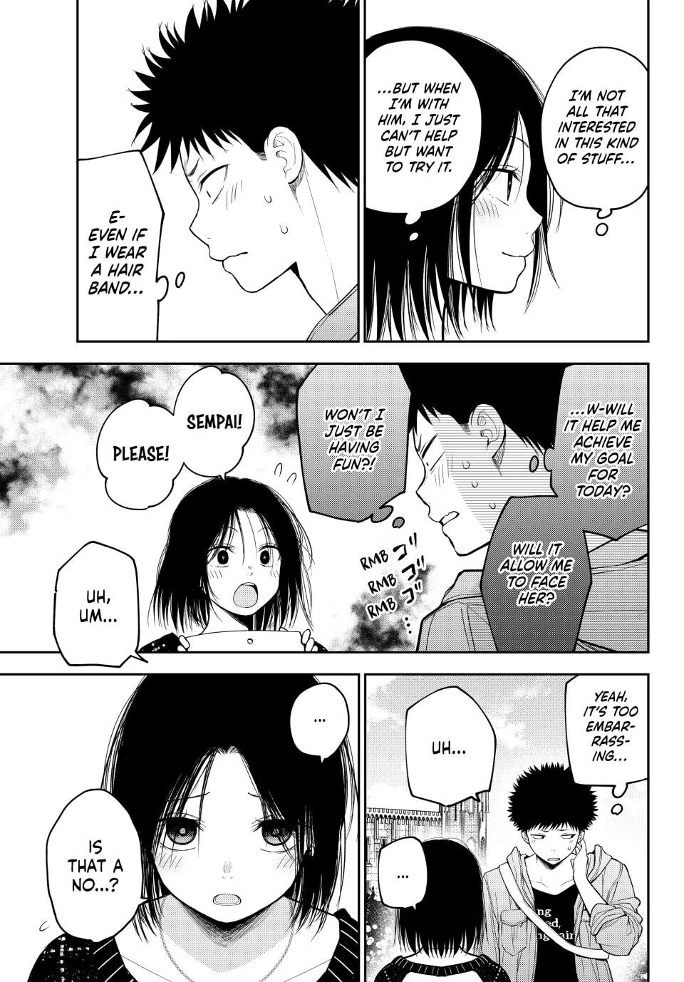 Medaka Kuroiwa is Impervious to My Charms Chapter 193.1 page 5 - 