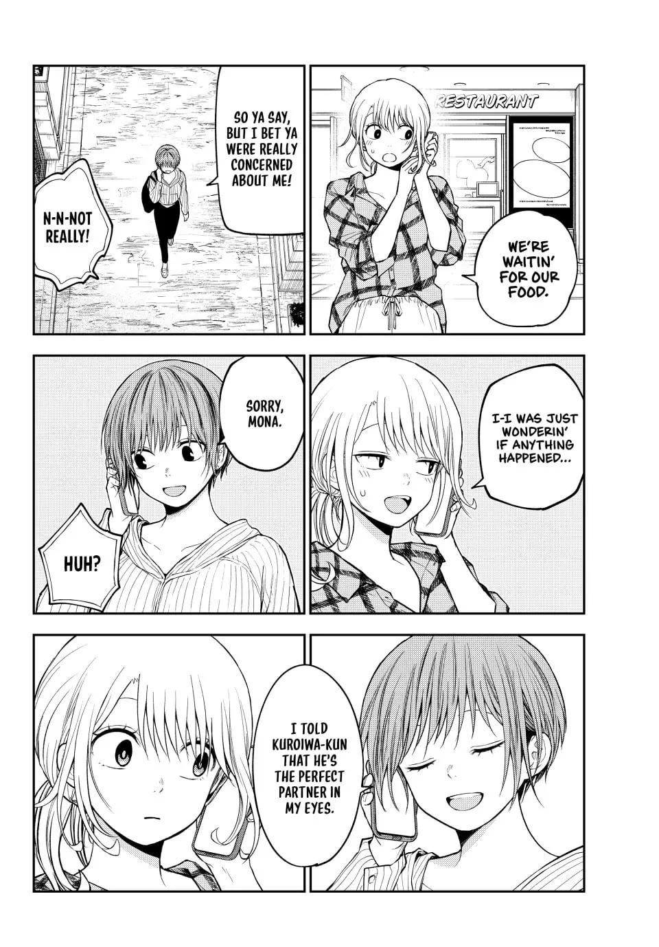 Medaka Kuroiwa is Impervious to My Charms Chapter 194 page 10 - 