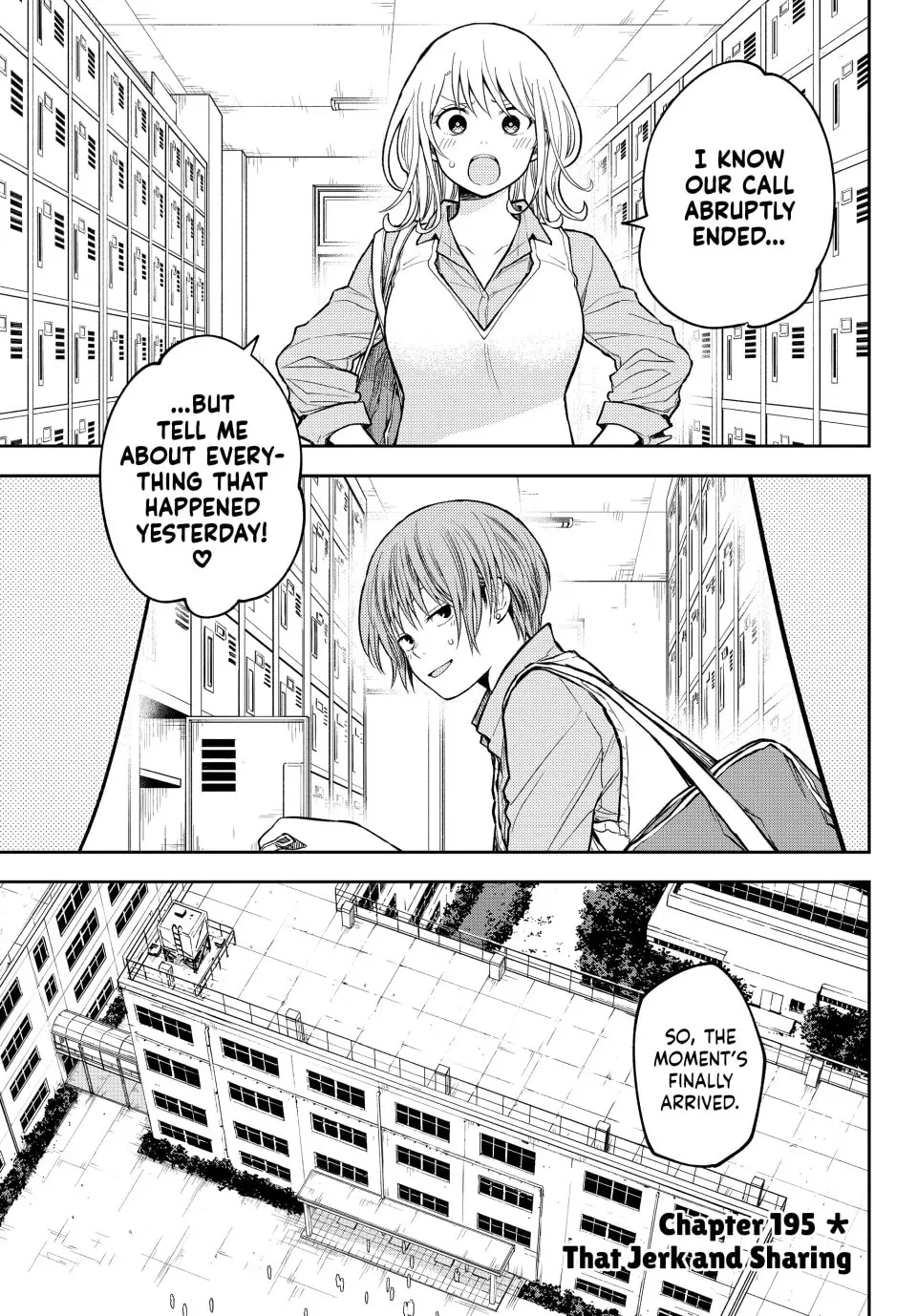 Medaka Kuroiwa is Impervious to My Charms Chapter 195 page 1 - 