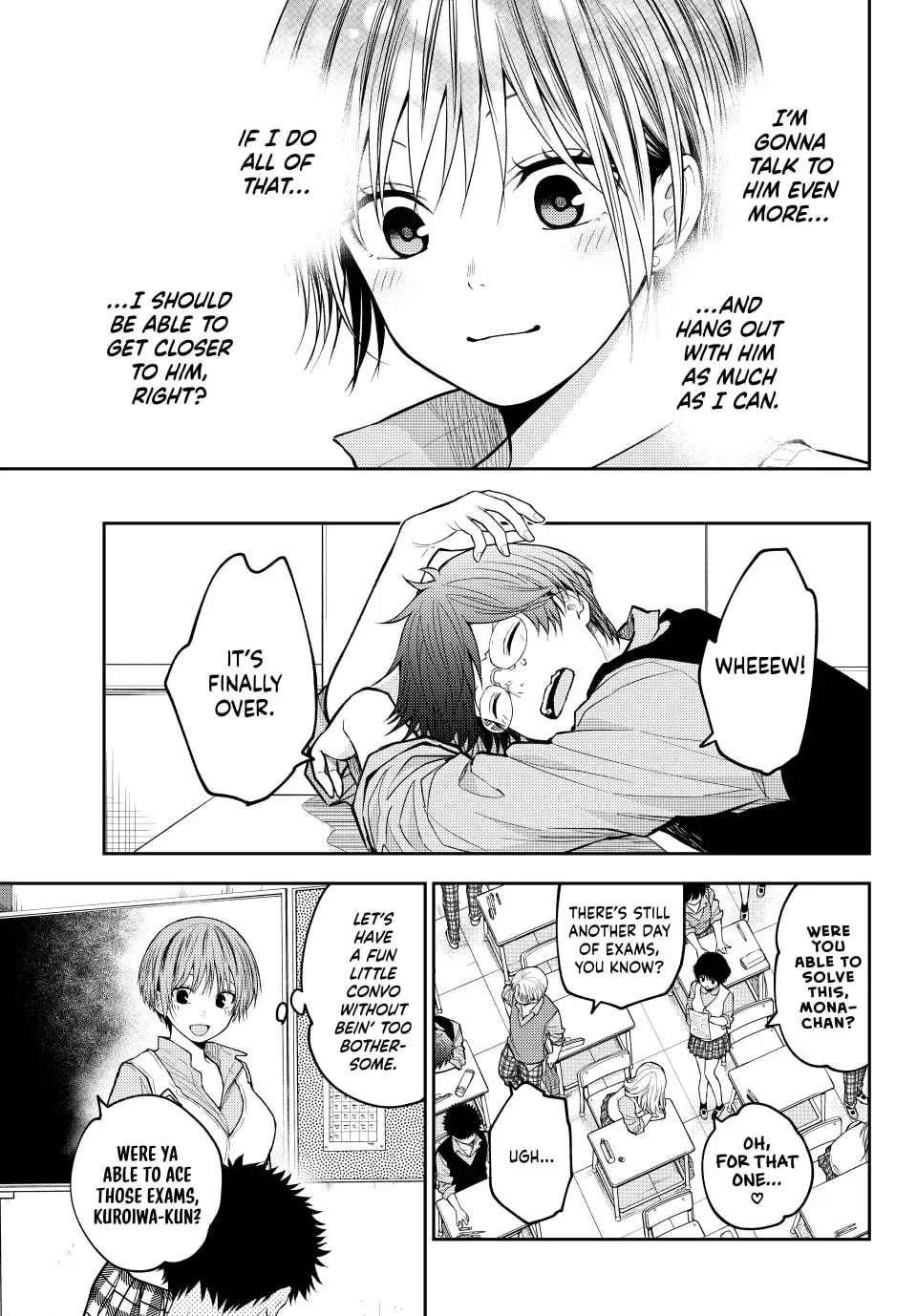 Medaka Kuroiwa is Impervious to My Charms Chapter 196 page 5 - 