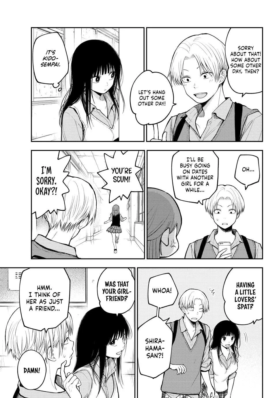 Medaka Kuroiwa is Impervious to My Charms Chapter 199 page 5 - 