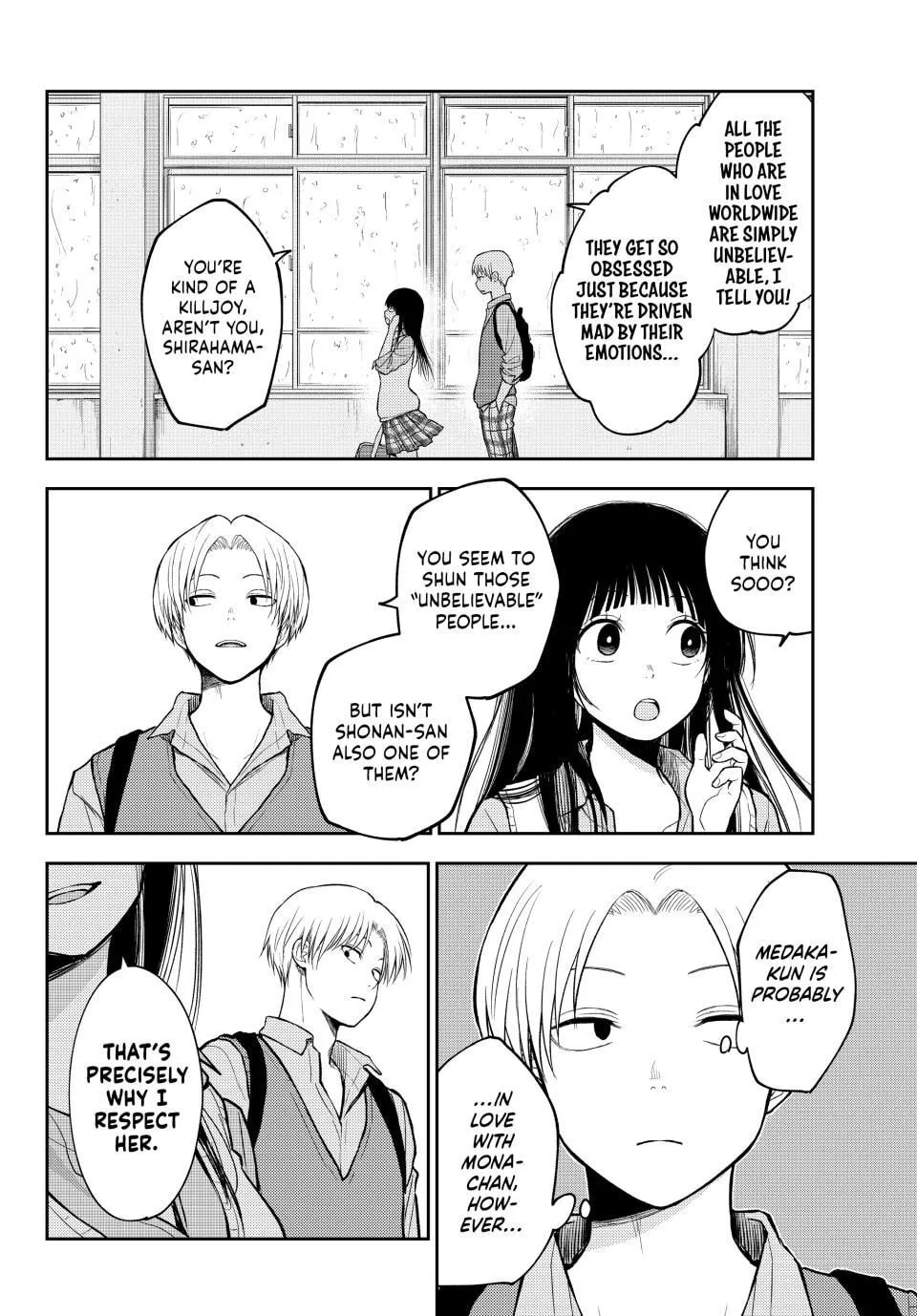 Medaka Kuroiwa is Impervious to My Charms Chapter 199 page 8 - 