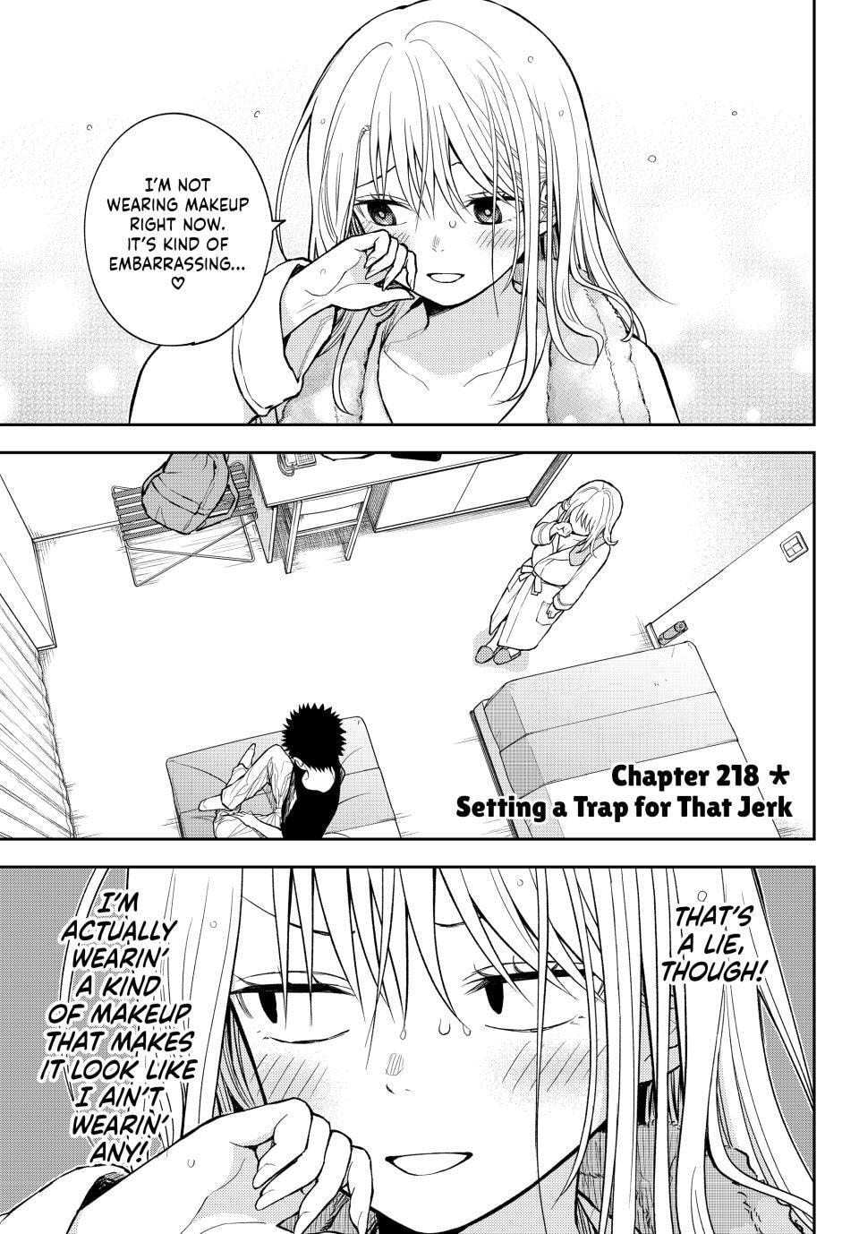 Medaka Kuroiwa is Impervious to My Charms Chapter 200.4 page 1 - 