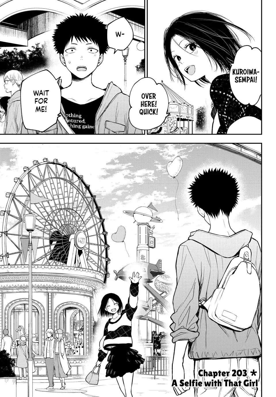 Medaka Kuroiwa is Impervious to My Charms Chapter 203 page 1 - 