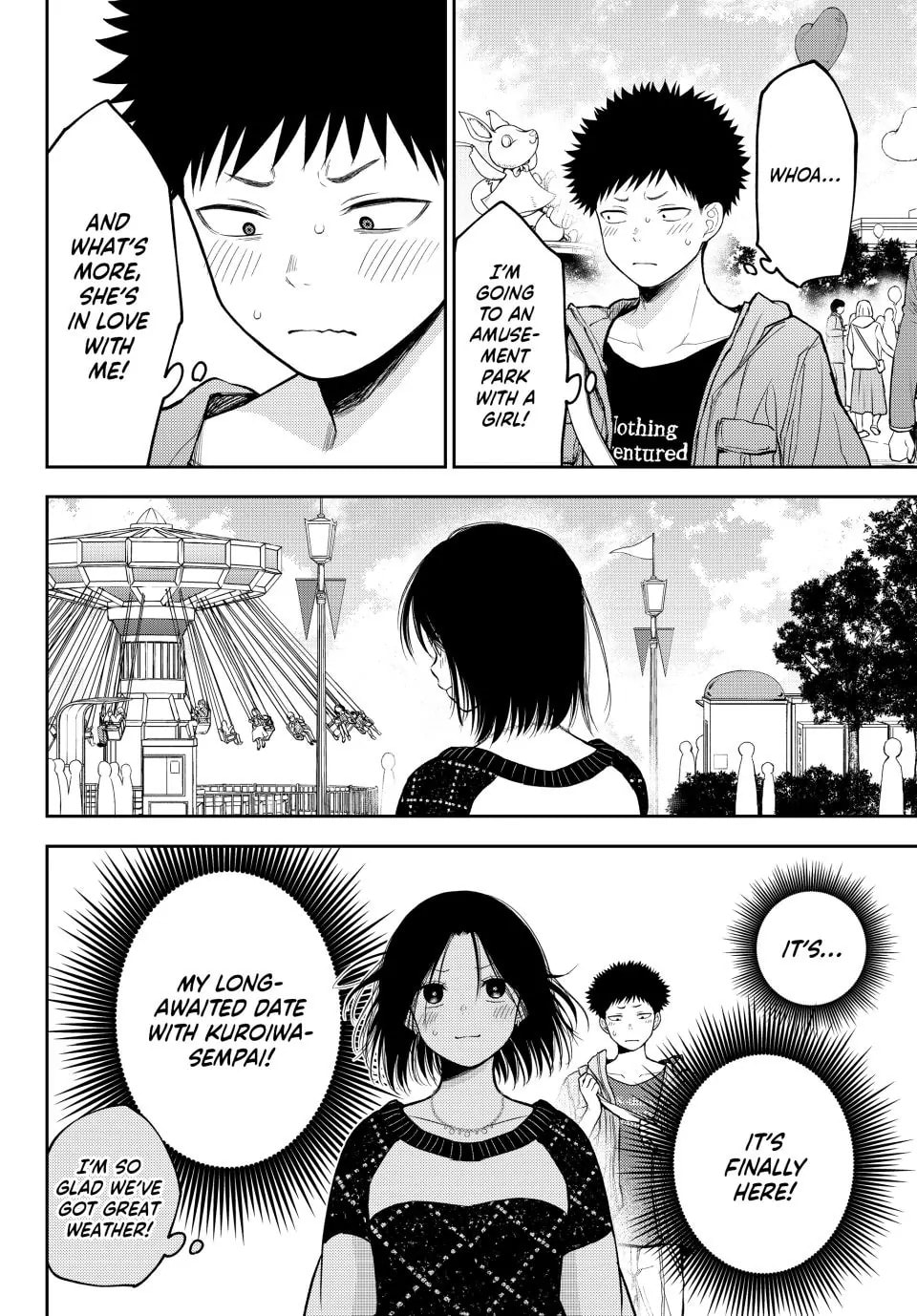 Medaka Kuroiwa is Impervious to My Charms Chapter 203 page 2 - 