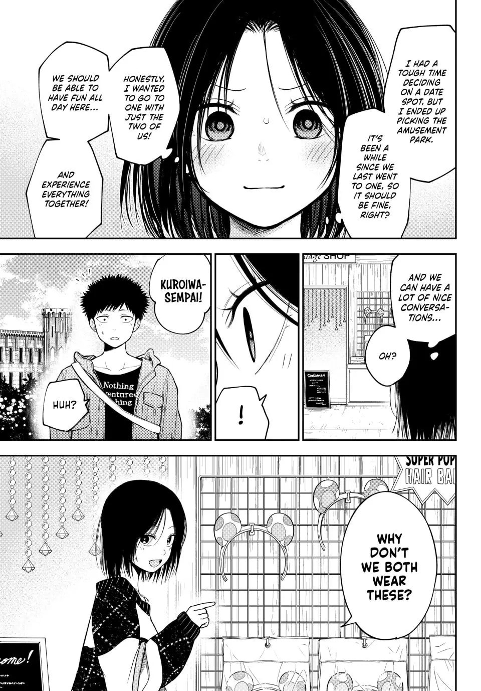 Medaka Kuroiwa is Impervious to My Charms Chapter 203 page 3 - 