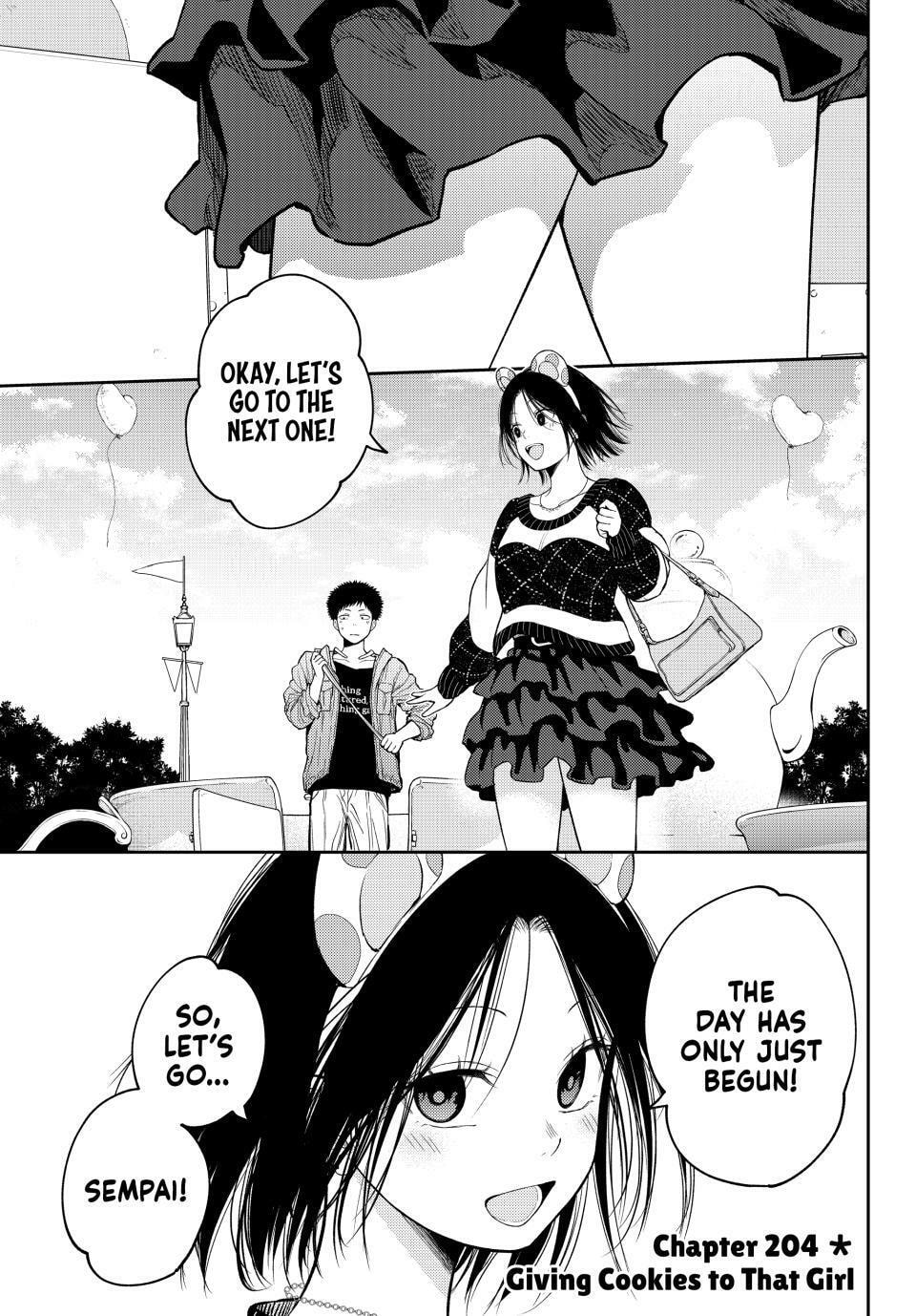Medaka Kuroiwa is Impervious to My Charms Chapter 204 page 1 - 