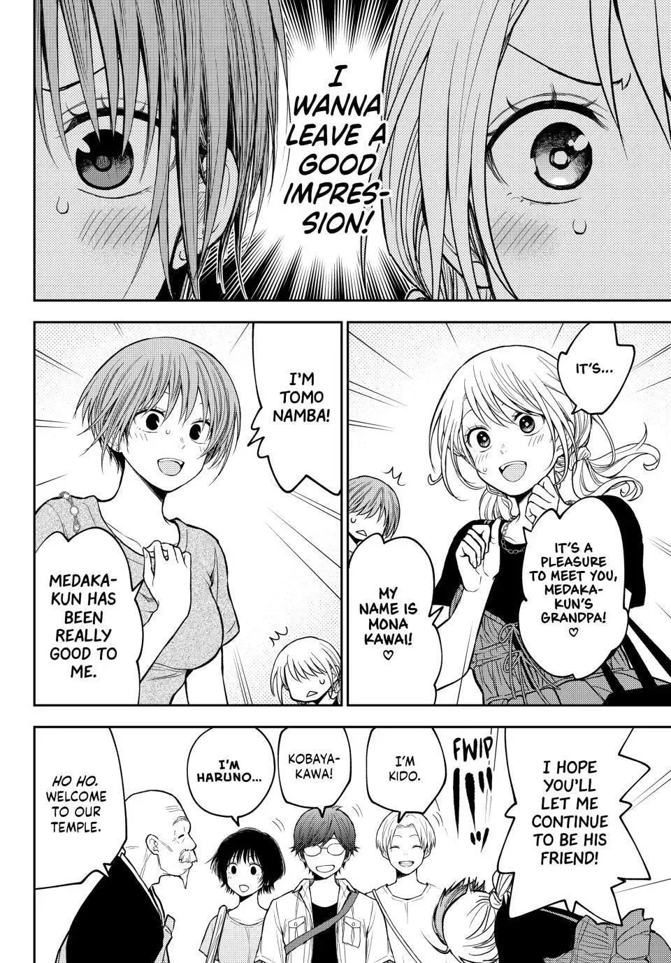 Medaka Kuroiwa is Impervious to My Charms Chapter 223 page 10 - 