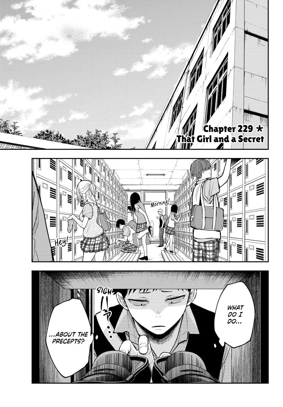 Medaka Kuroiwa is Impervious to My Charms Chapter 229 page 1 - 