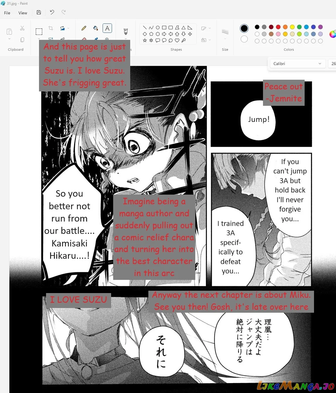 Medalist  Manga Chapter 32 page 54 - 