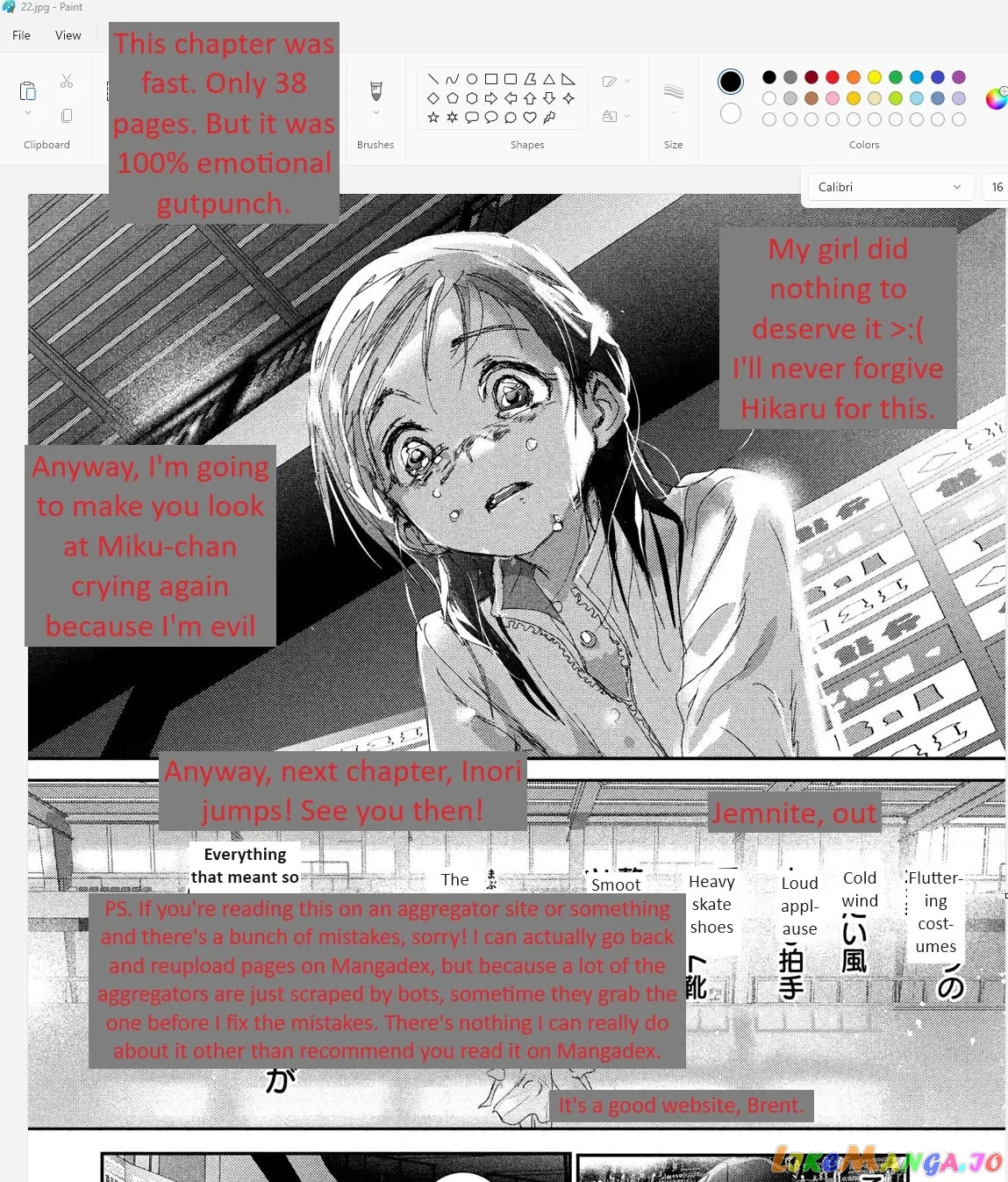 Medalist  Manga Chapter 33 page 40 - 